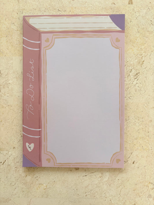 To Do List Notepad